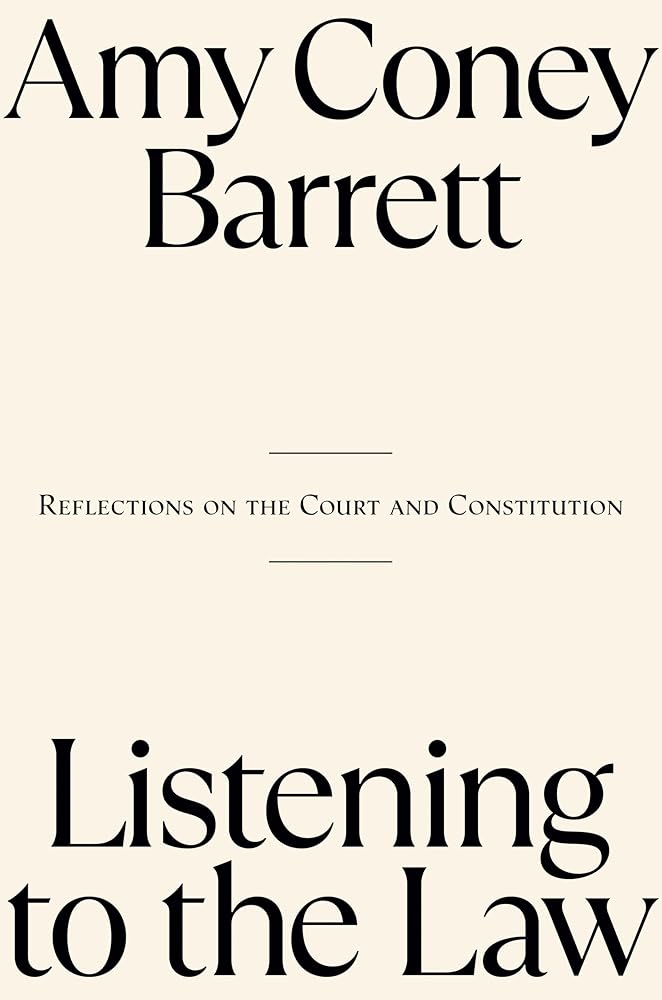 Listening to the Law: Reflections on the Court and Constitution cover image