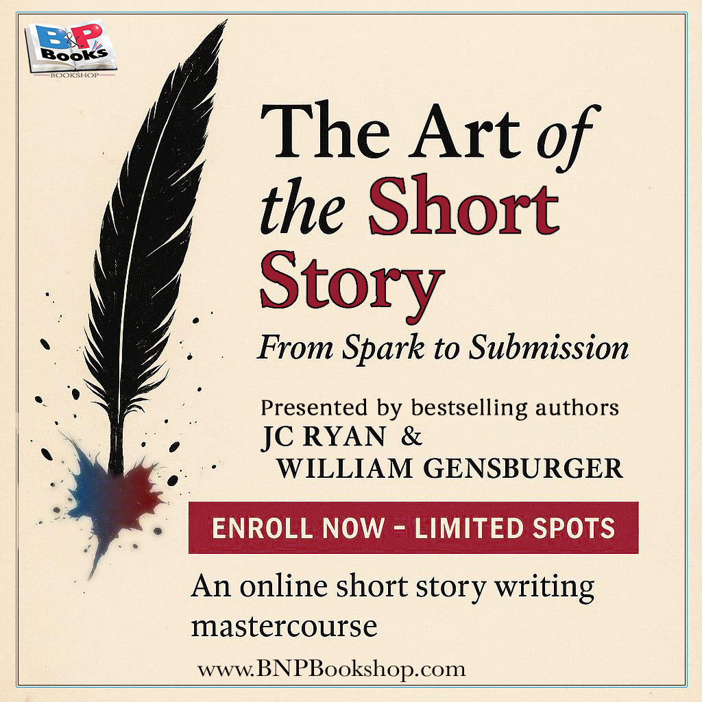 COURSE: The Art of the Short Story, a 4-week Course by Bestselling authors JC Ryan and William Gensburger - COMING SOON